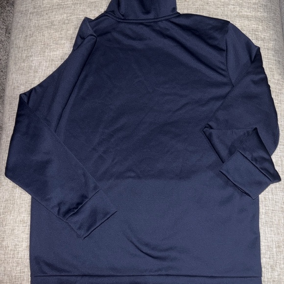 Dark Blue Under Armour Hoodie Sweatshirt - Picture 4 of 8